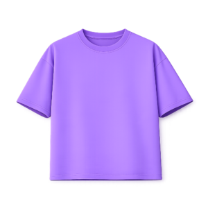 lavender rich oversized plain t shirt